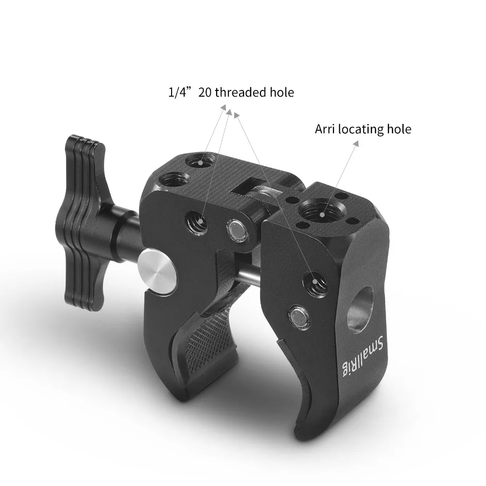 Быстросъемный зажим SmallRig для камеры супер с резьбой 1/4 Arri расположение отверстий
