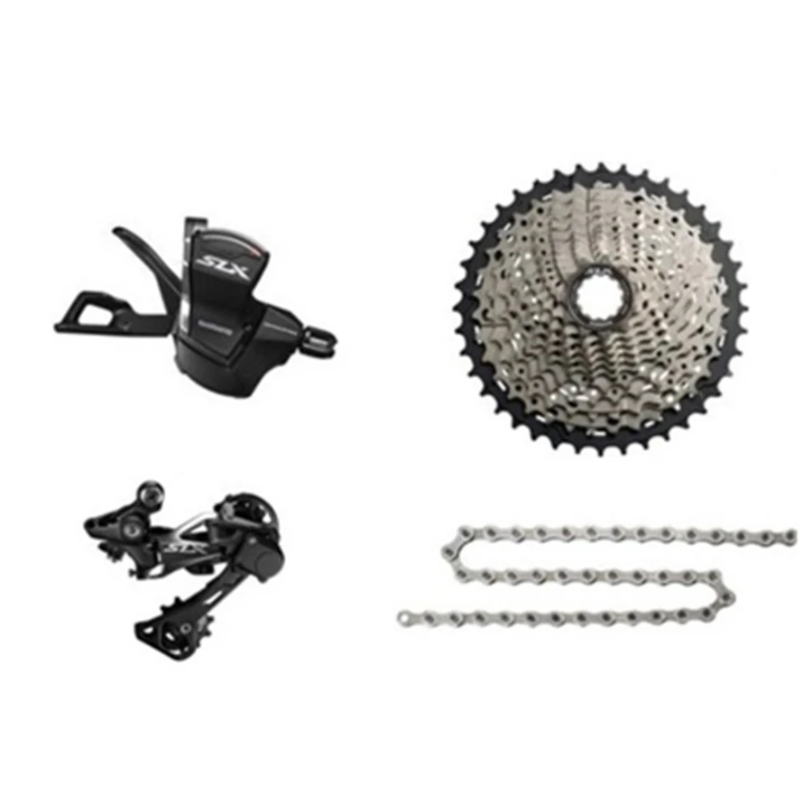 Новый Shimano SLX M7000 1x11 привод MTB Группа Комплект 4 шт. правый переключатель + RD кассета