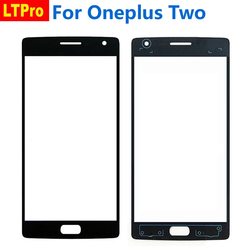 LTPro черный для Oneplus 2 стекло передняя внешняя линза сенсорный экран Oneplus2/для Two A2001