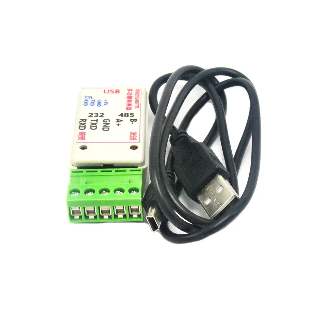 2 в 1 USB к RS485 RS232 адаптер конвертера w/CH340T|Усилители мощности| |