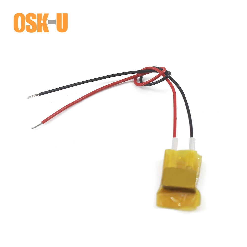 Oskiu отражатели 2 шт мощностью 12V для изолирующая пленка PTC Нагревательный элемент 8x12x3 мм 60/100/120/140/230 градусов постоянная Температура PTC нагреватель пластины