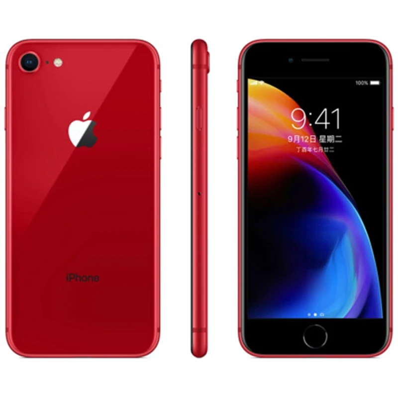 Новый оригинальный Apple iphone 8 4 7 дюйма 64 Гб/256 Гб ПЗУ 2 ОЗУ шестиядерный 12 МП 1821 мАч iOS