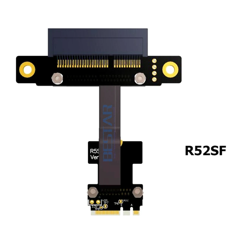 Riser M.2 Wi Fi A.E ключ к PCIe x4 удлинитель адаптер карта Райзер кабель 5 см 80 Gen3.0 A + E M2 для PCI