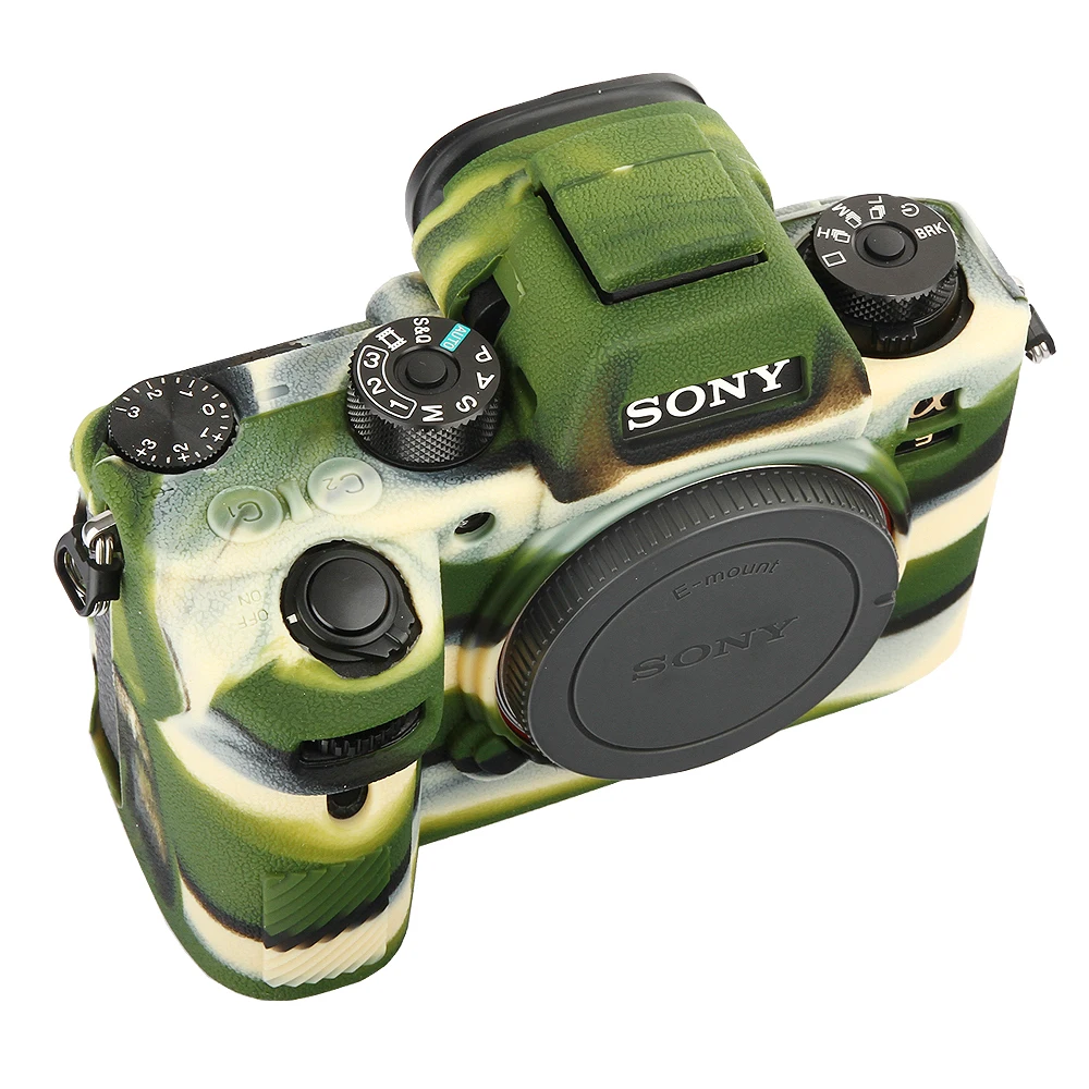 Мягкий силиконовый резиновый защитный корпус для камеры чехол Sony A9 ICLE 9