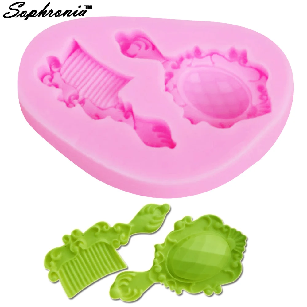 

Зеркальная силиконовая форма для торта, шоколада, кондитерских изделий, свадебное украшение, выпечка «сделай сам», 10 шт./компл., 6,5*4,3*1,4 см