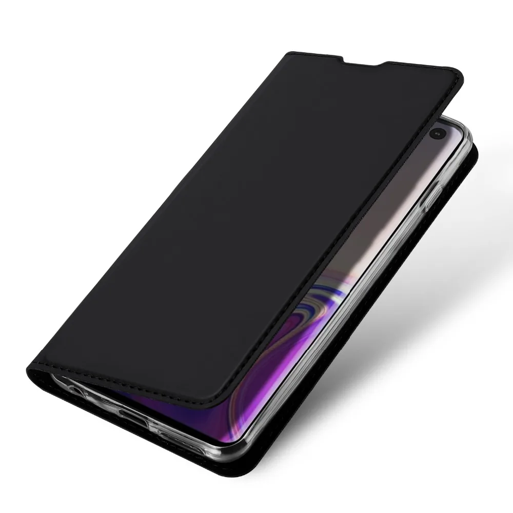 Модный Роскошный кожаный чехол для Samsung Galaxy S10 6 1 дюйма с откидной крышкой из