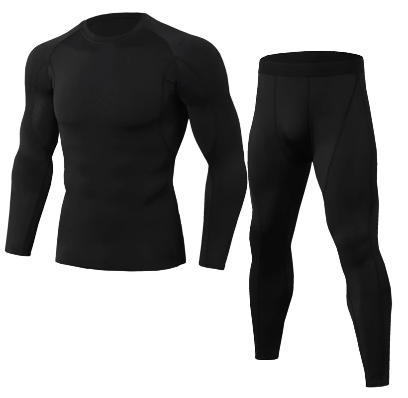 Мужские спортивные костюмы компрессионные базовый слой мужские Licra Deporte Hombre Мужская спортивная одежда компрессионные новые летние колготки для фитнеса и велоспорта