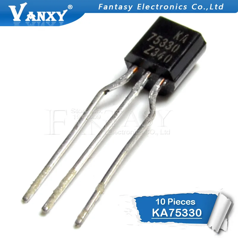 10 шт. KA75330 TO92 KA75330ZTA TO-92 75330 KA75330Z | Электронные компоненты и принадлежности