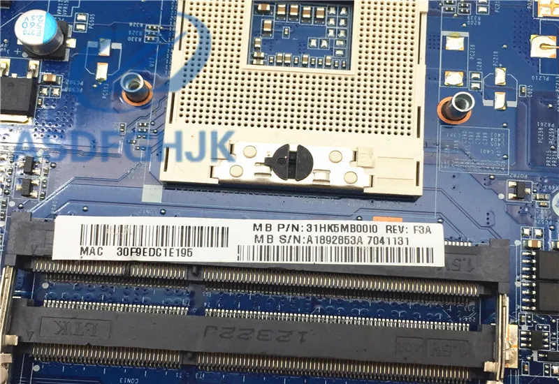 Материнская плата для ноутбука A1892853A Sony VAIO SVE15 SVE151 MBX 269 материнская DA0HK5MB6F0 31HK5MB00I0