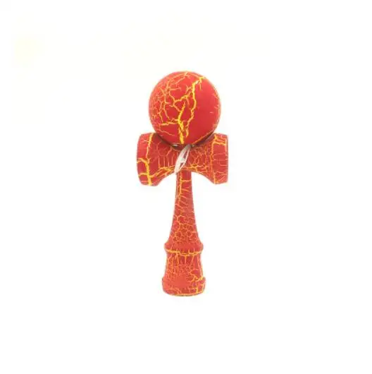 Привлекательная Kendama 18,5 см забавная японская традиционная деревянная игрушка Kendamas мяч красочные ПУ краски деревянные игрушки - Цвет: 10