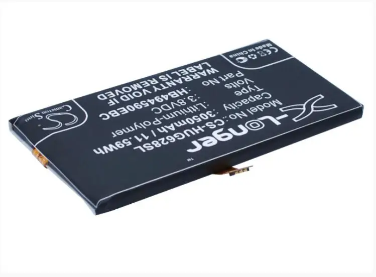 Cameron Sino 3050mAh battery for HUAWEI Ascend G628 Honor 7 PLK-UL00 HB494590EBC Mobile SmartPhone Battery | Мобильные телефоны и