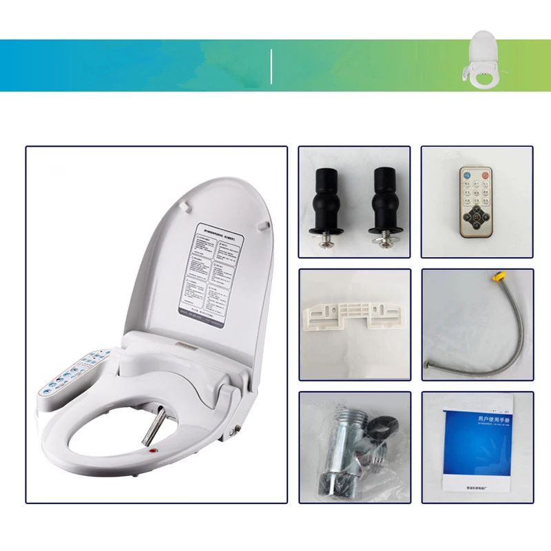 Удаленный Smart крышка Туалет теплой водой Электрический биде интеллектуальные