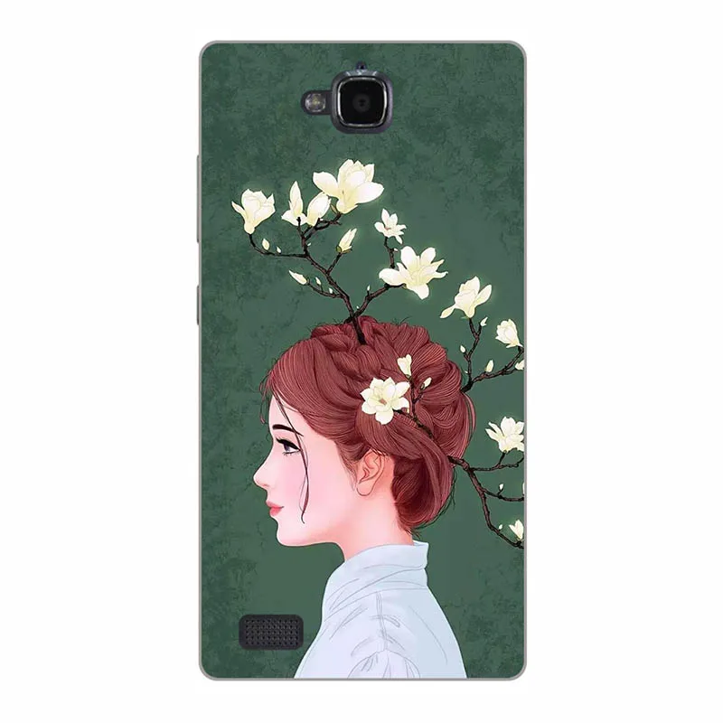 Жесткий пластиковый чехол для huawei honor 3c, Жесткий Чехол для honor 3 C G740 H30-U10, защитный чехол с изображением животных и цветов - Цвет: Y057