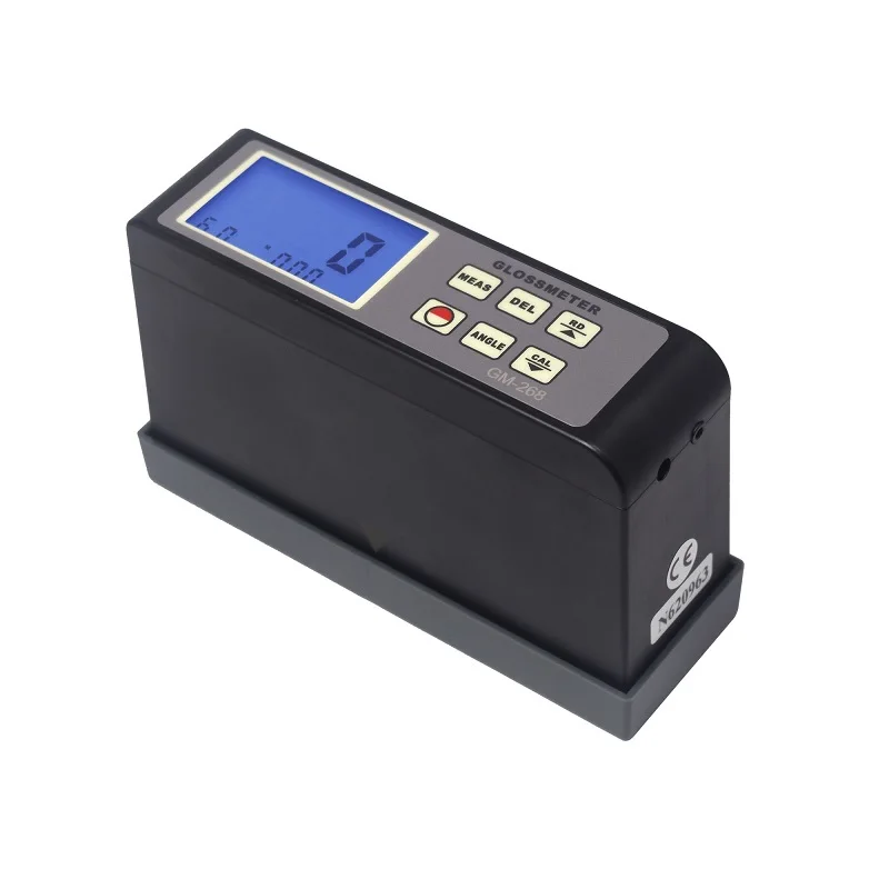 GM-6 Gloss Meter Диапазон 0 1-200Gu 20 портативный цифровой глянцевый измеритель с синей