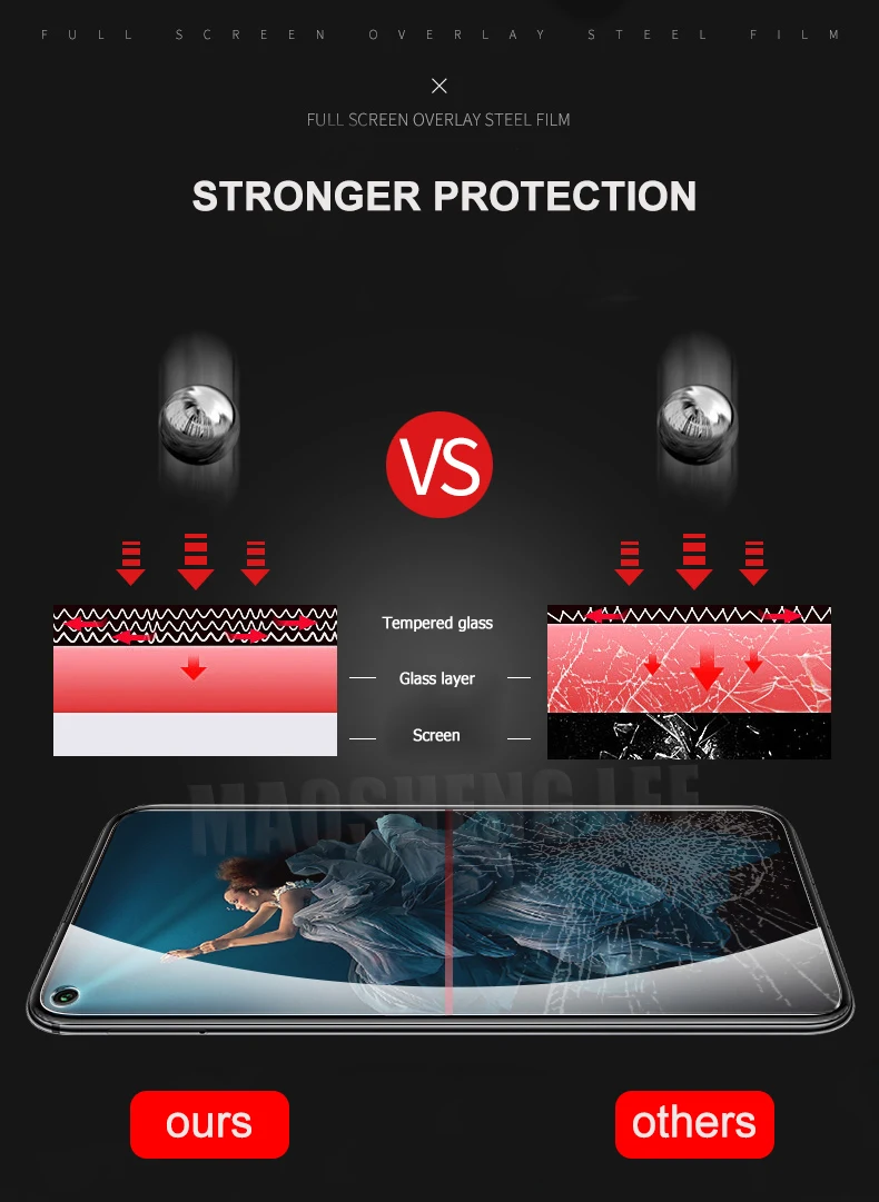 2 шт./лот, закаленное стекло для Huawei Honor 20 Pro, защита экрана 9 H, против Blu-ray, стекло для Huawei honor 20, защитная пленка