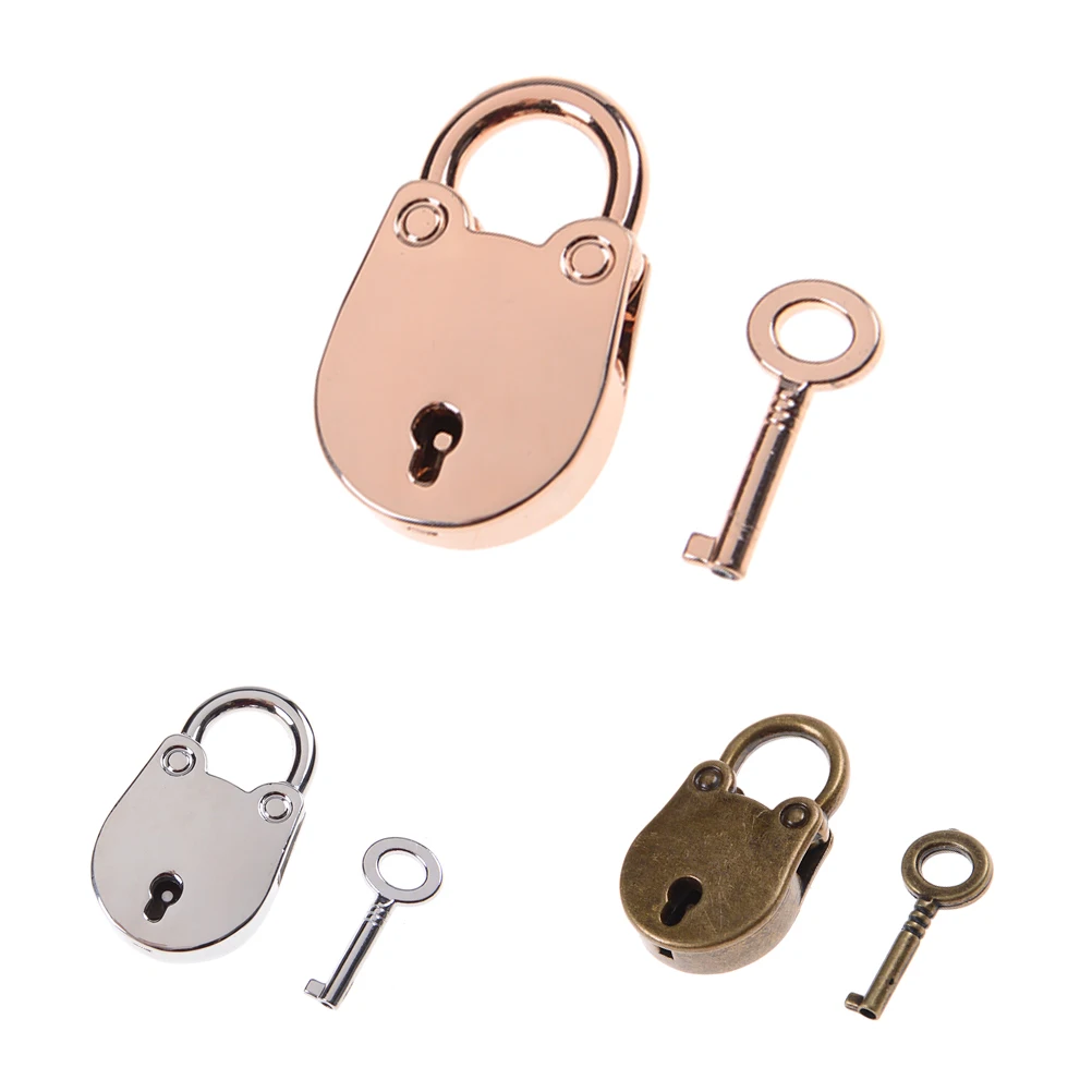 1 компл. Мини архаизовые замки замок для ключей с ключом старый винтажный