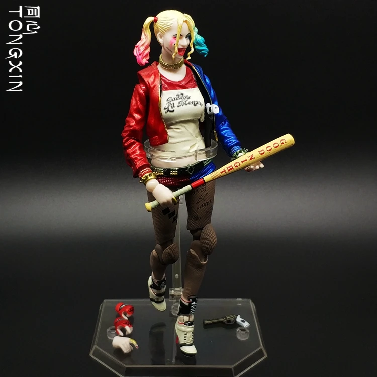 Самоубийца Mafex Бэтмен Джокер и Харли Квинн игрушка фигурка
