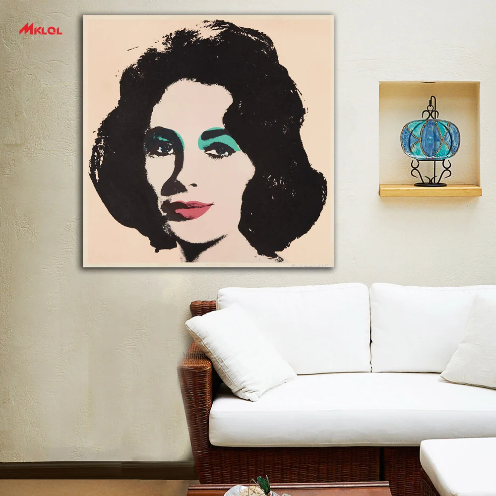 

wall art Fashion girl Oil Painting Wall Art Picture Paiting Canvas Paints Home Decor Abstract Print Painting Modern Wall Decor2