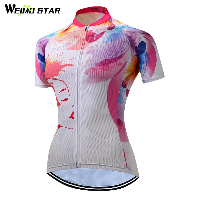 Weimostar специальная велосипедная футболка женская одежда для велоспорта с