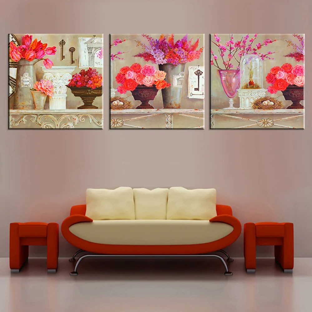 3 шт. картина маслом на холсте без рамки|oil painting|decoration oil paintingpainting for living room |