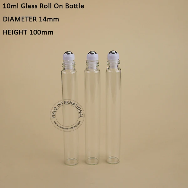 50x10 мл рулон на роликовых бутылках для эфирных масел Яркий Золотой колпачок