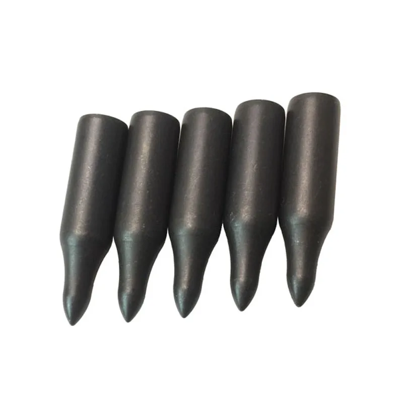 

10pcs Archery Target Broadhead target tips OD 9mm Arrowhead for ID 8mm arrow shaft hunting