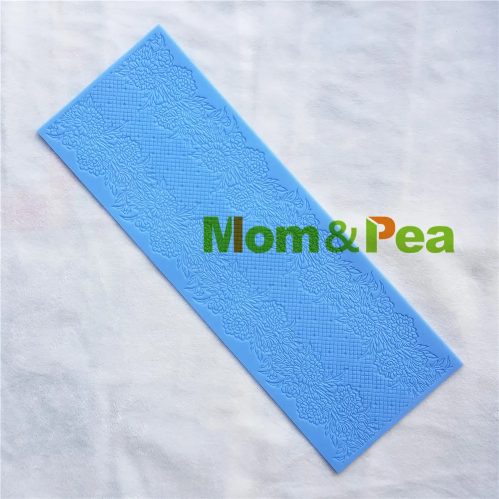 Mom &amp Pea MPL501 бесплатная доставка кружевная форма для украшения торта 3D-форма
