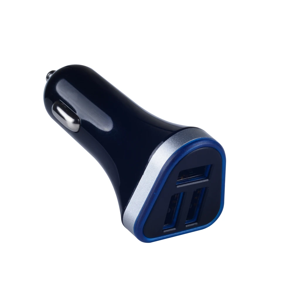 Общие автомобиля Авто прикуриватели зарядное устройство 3 USB зарядка 4.8A частная