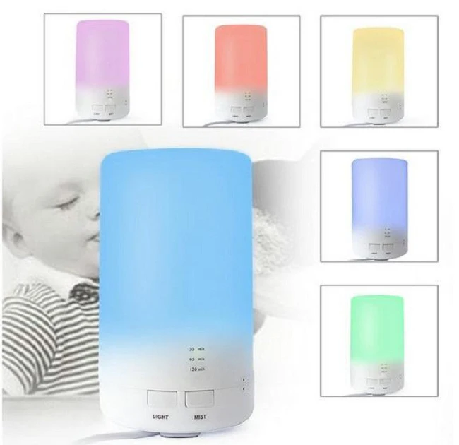 

USB Essential Oil Diffuser Ultrasonic Humidifier Portable Aromatherapy Diffuser,Car Aroma Diffuser Mist Color Changing LED