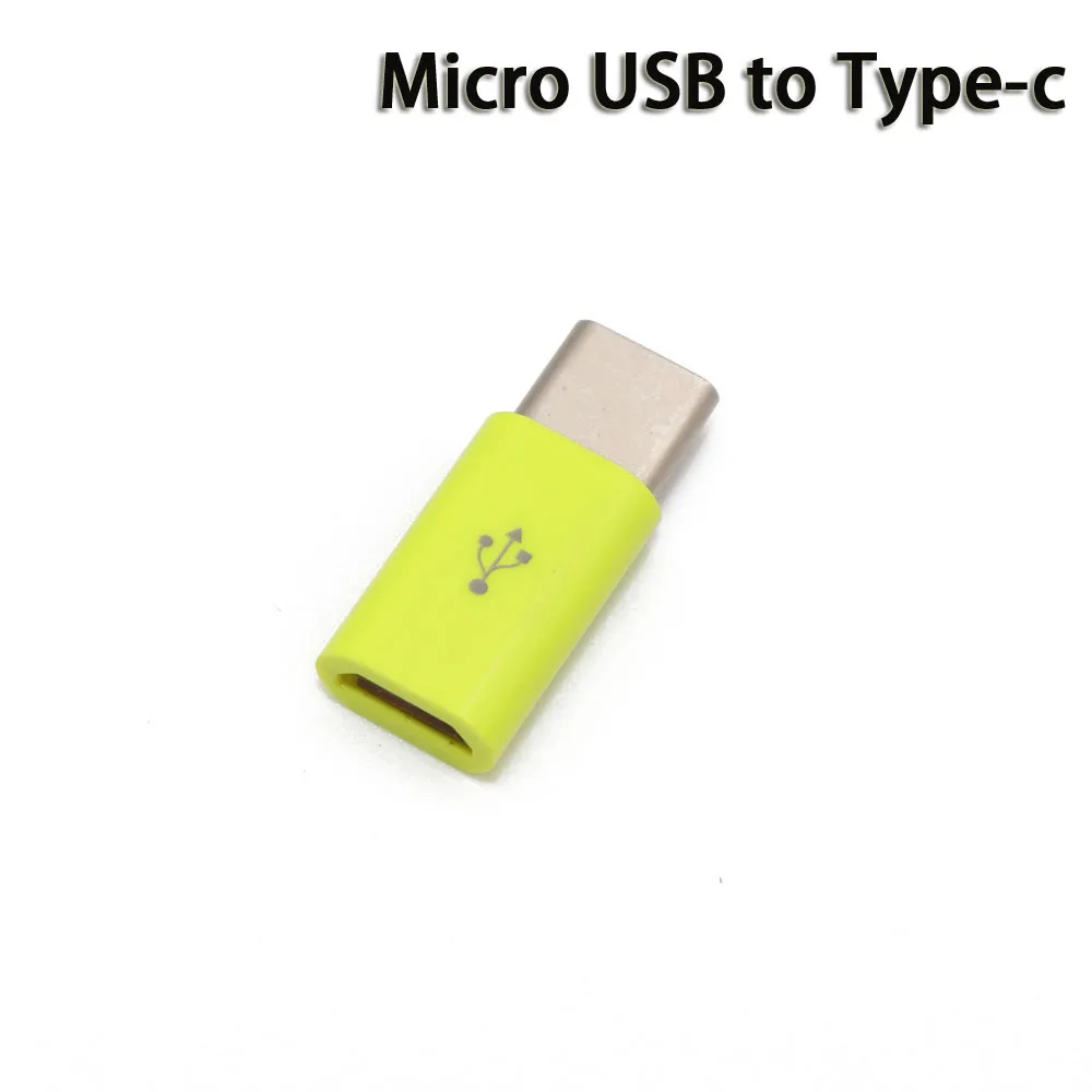 E Mi cro USB мама к type C папа адаптер/тип-c к 8pin для iphone для Letv для Xiaomi mi 5X Oneplus для samsung S8 Plus - Цвет: E