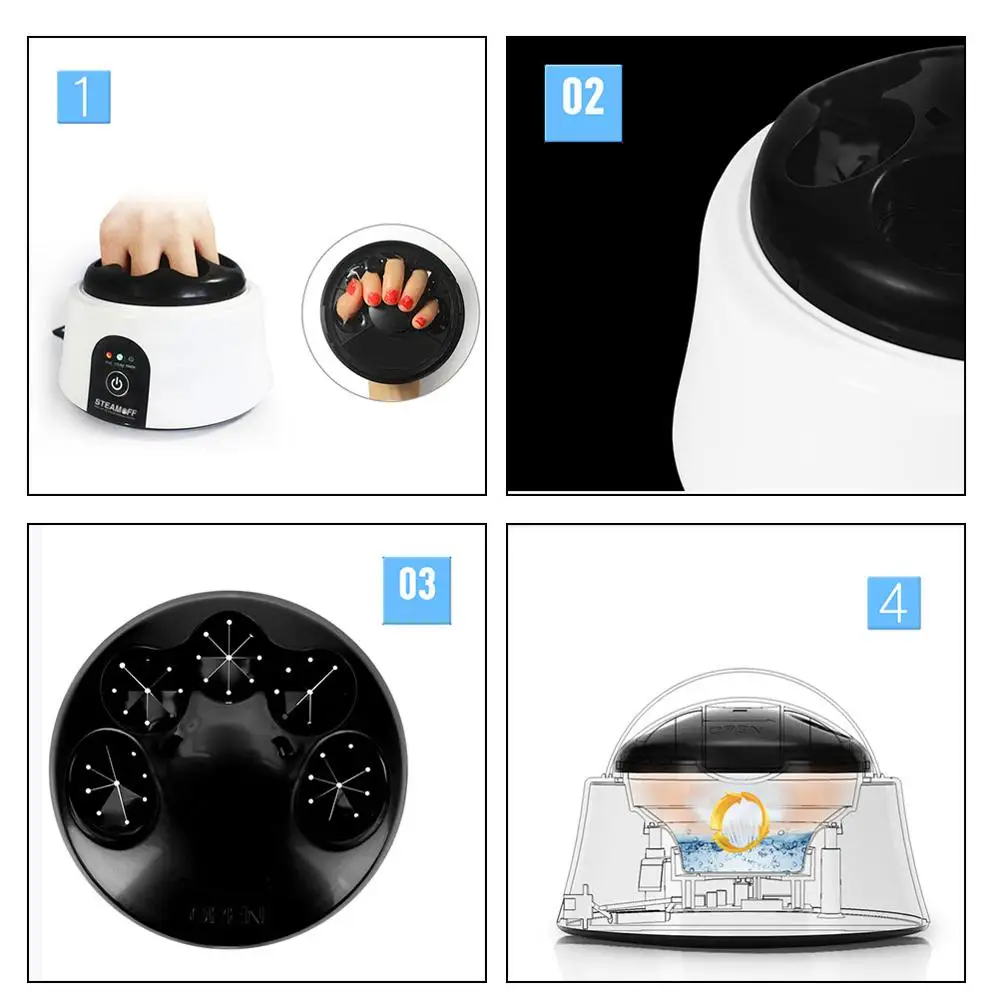 Ацетон био Гели Soak Off Гель лак для снятия лака Паровая машина УФ гель лаки ногтей