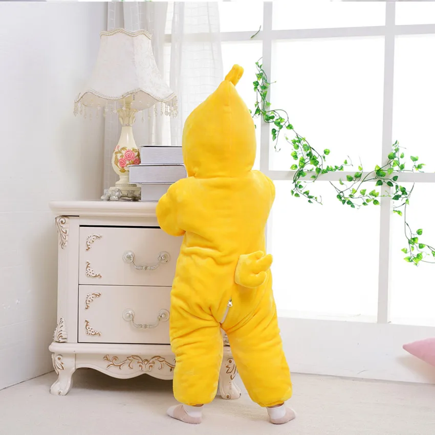 J00484 LittleChick/стильные детские комбинезоны зимние утепленные для младенцев Милая