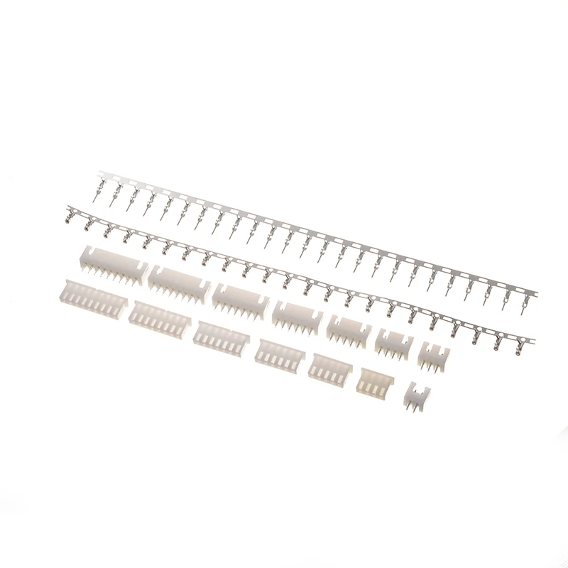 1220Pcs XH Male &amp Female Connector Kit 2.54 mm PCB Pin Headers Box Packaging Dupont Connectors Set |