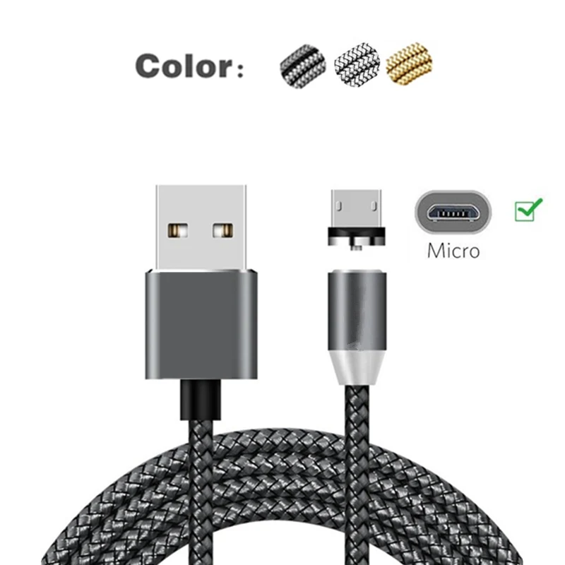 Grey with Plug 5Pin магнитное зарядное устройство Micro USB кабель для Moto X/E4/E4 Plus/E5/E5 Plus/G5/G5 Plus/G4/G4 Play USB кабель для LG V10/V30 Plus/G5 - Цвет: Grey with Plug