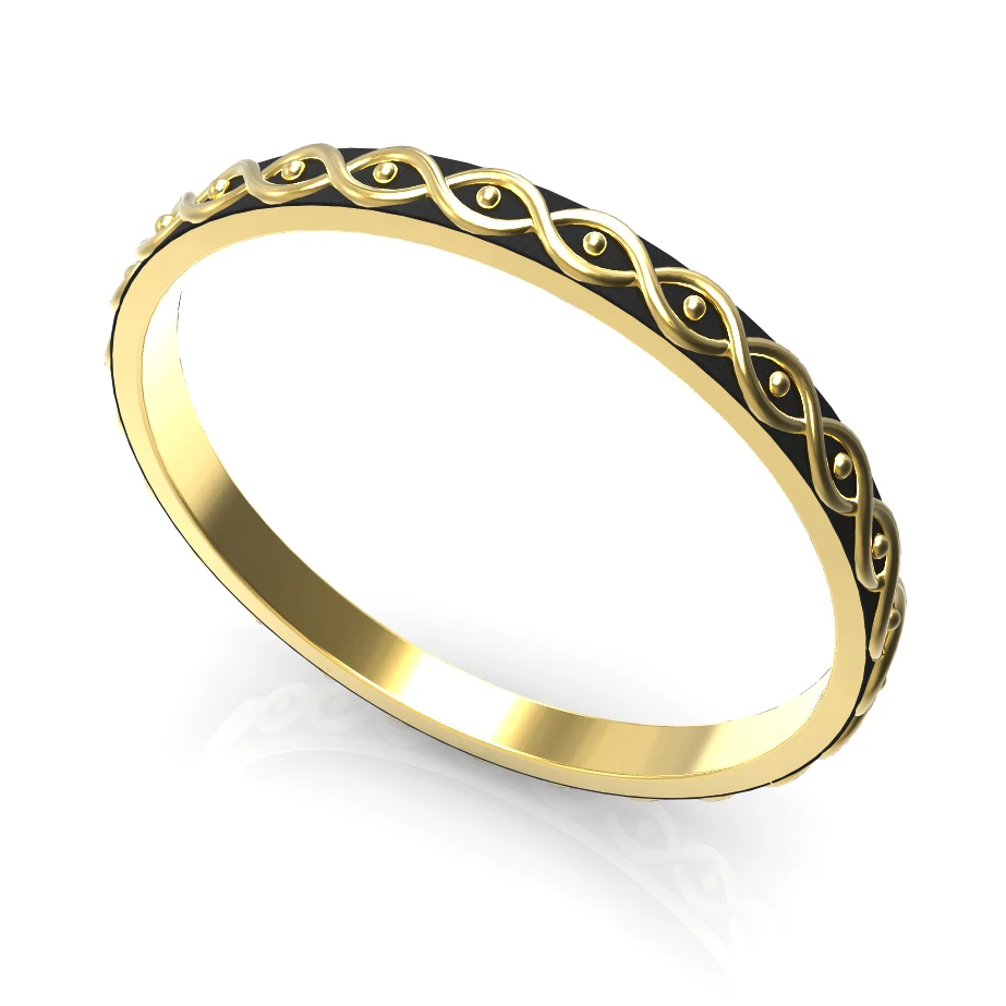 Gold Color Кремо, женские кольца, нержавеющая сталь, группа, штабелируемое внутреннее Сменное обручальное кольцо, бижутерия, Arctic Symphony, коллекция Anillos - Цвет основного камня: Gold Color