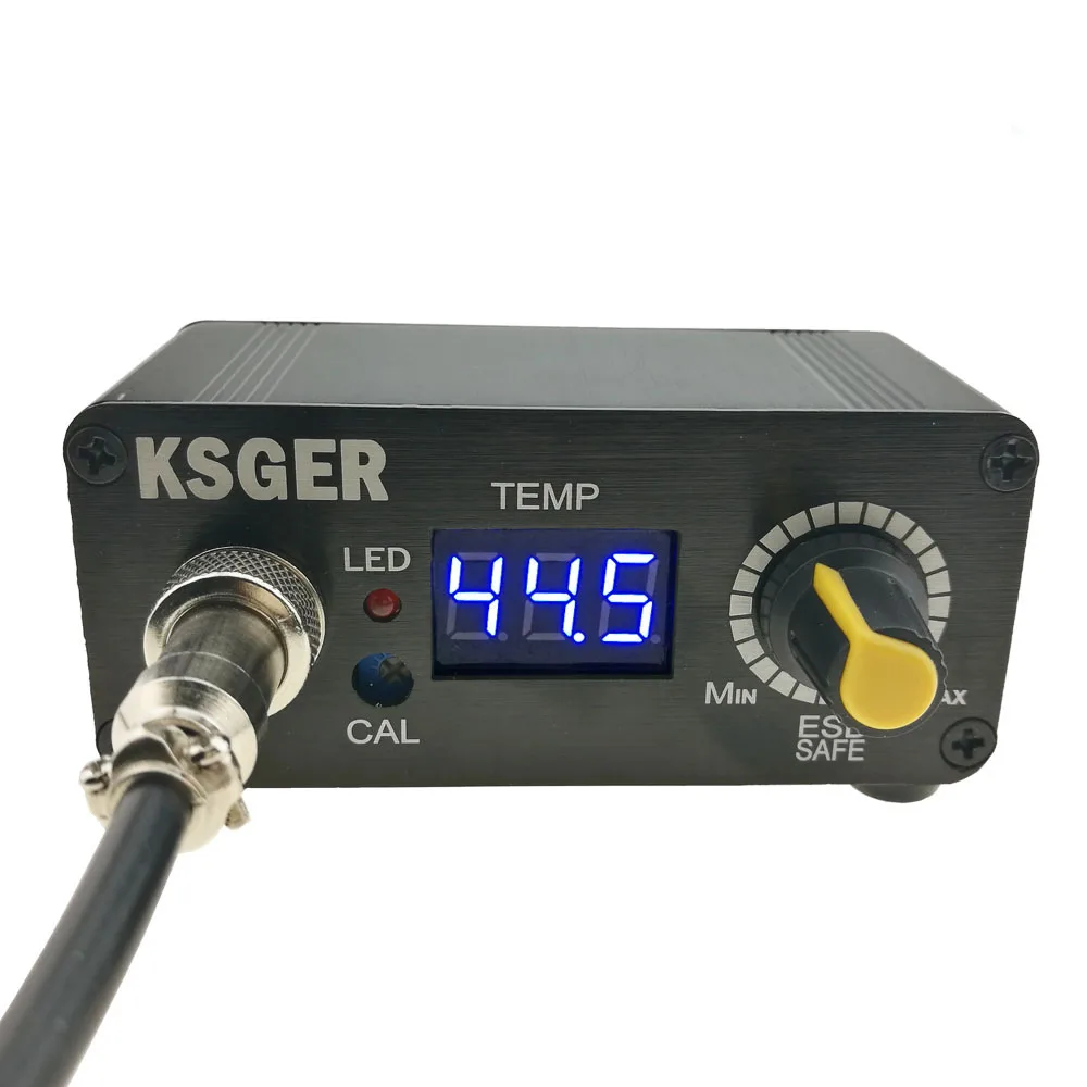 KSGER мини STC светодио дный T12 паяльник паяльная станция Температура контроллер обновленная версия