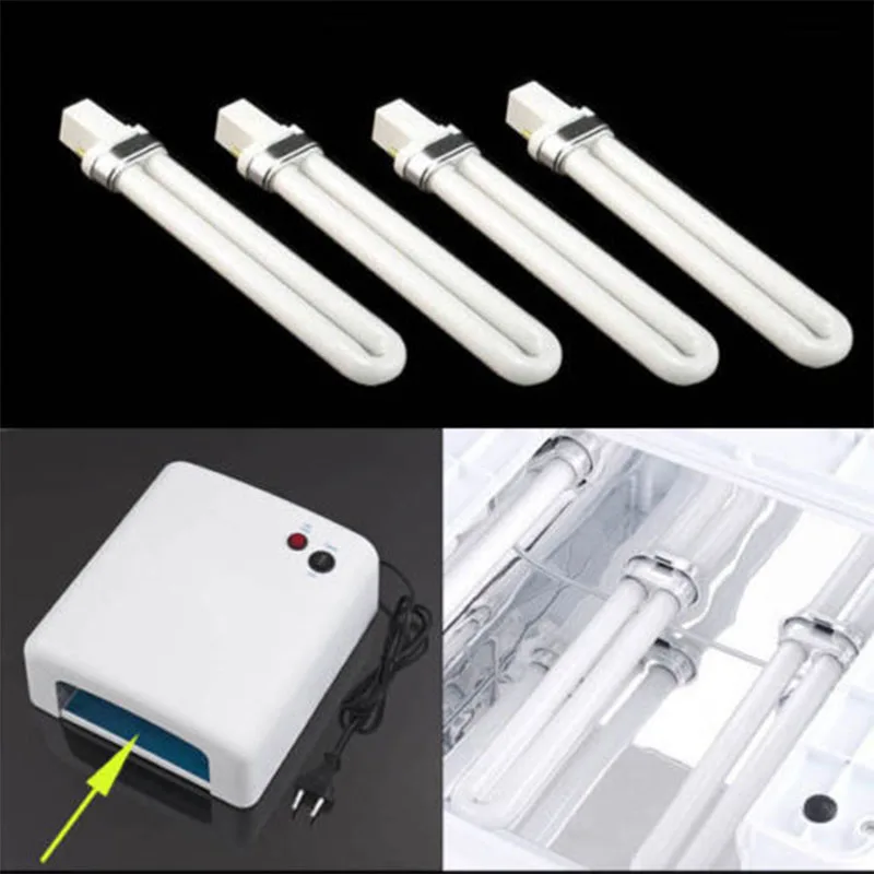 Светодиодный УФ светильник для ногтей 24 шт. 36 нм белый сменный подходит 9 Вт гель