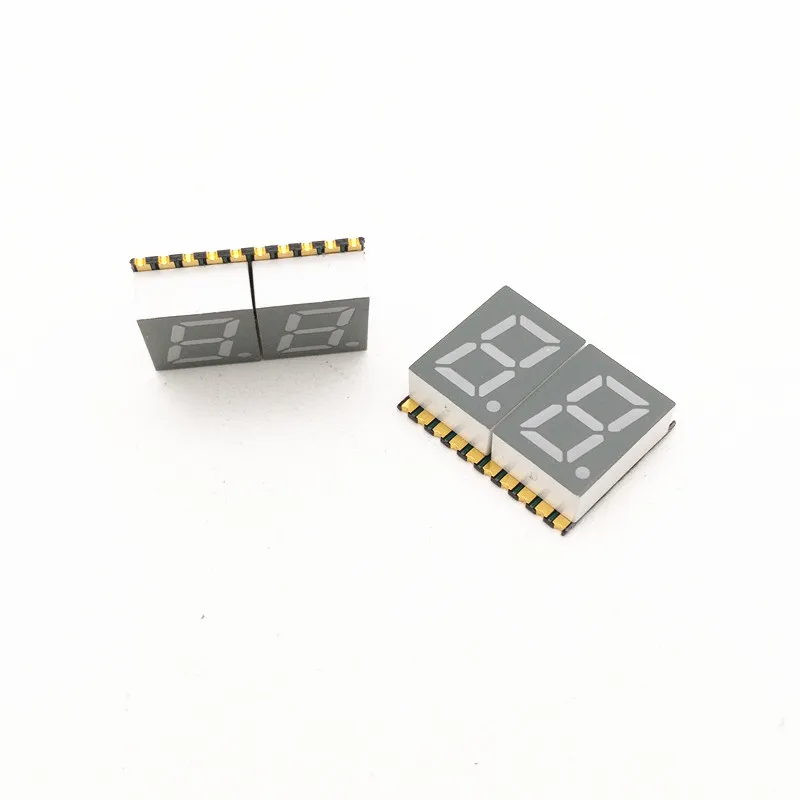 10 шт. новый SMD 2 бит 0 3 дюйма цифровая трубка светодиодный дисплей красный свет 7