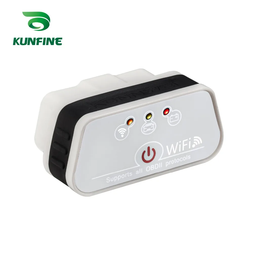 Автомобильный диагностический сканер Super Mini KW901 WIFI ELM327 V1.5 ODB2 OBDII считыватель кодов