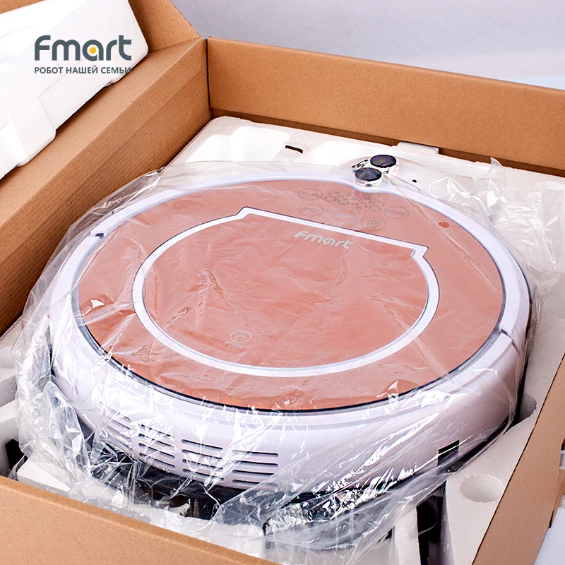 Робот Пылесос для Дома Бренд Fmart YZ Q1 С функцией Сухой и Влажной Уборки Четыре