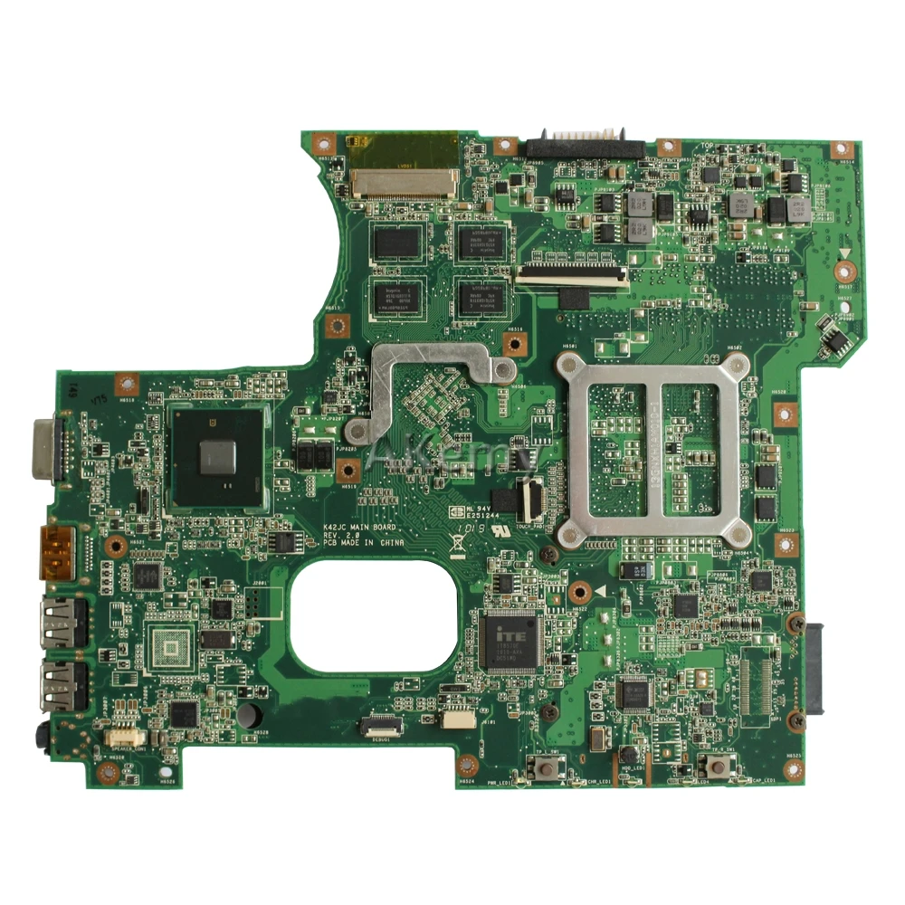 AK K42JC материнская плата для ноутбука For Asus K42J A42J X42j A40J K42 тестовая оригинальная GT310M