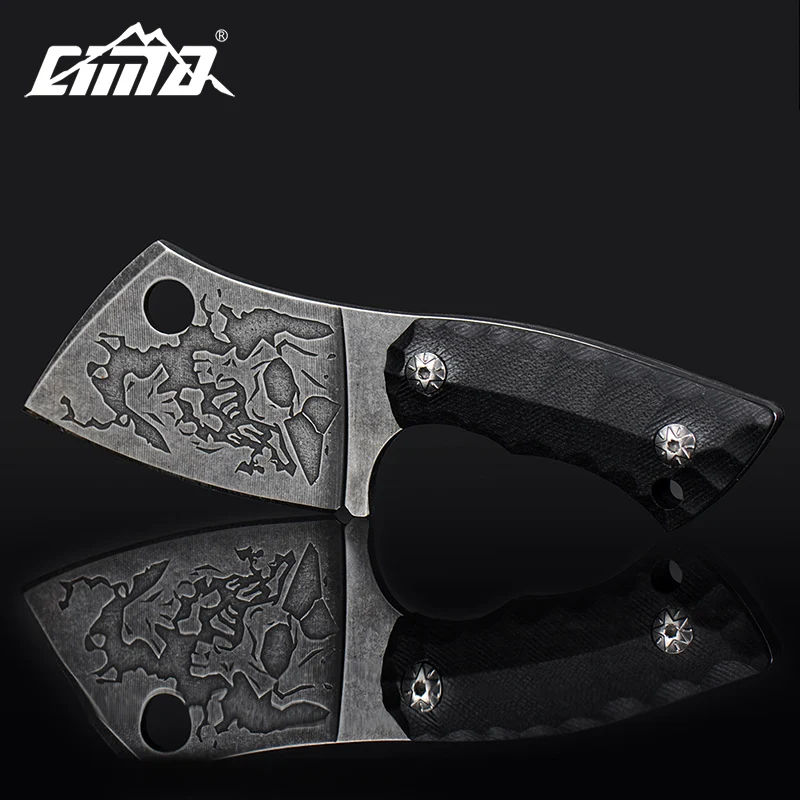 CIMA KK109 маленький нож мясника с черепом тактический нож|tactical knife|small knifeknife tactical |