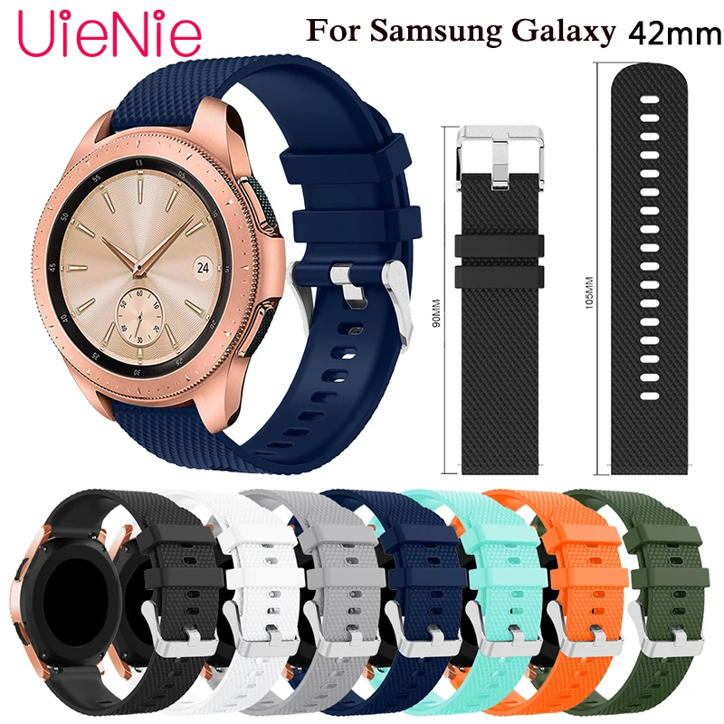 Ремешок для часов Samsung Gear sport S2 S4 силиконовый сменный ремешок Galaxy 20 мм|Ремешки