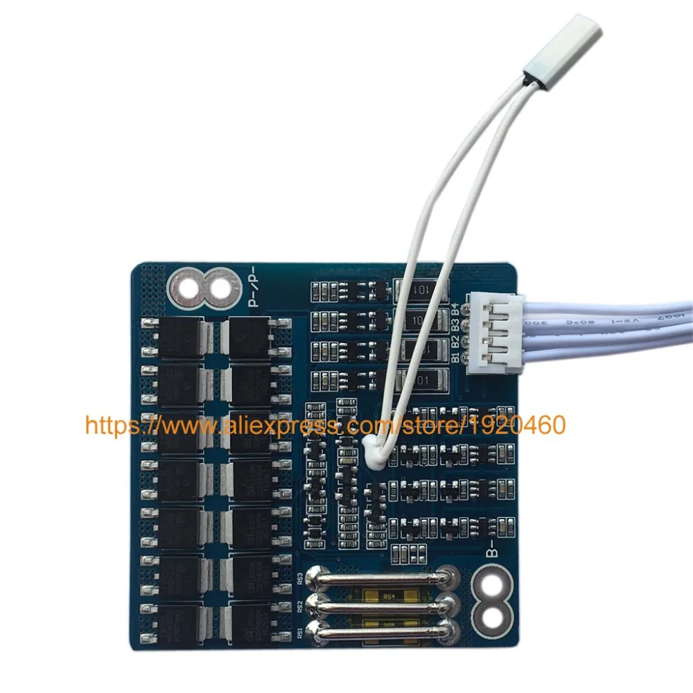 Защитная схема 4S 30A BMS PCM PCB плата защиты аккумулятора для литий ионных литиевых