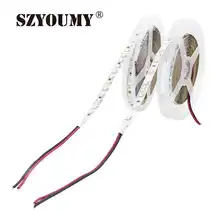 SZYOUMY 5 м SMD 4040 Светодиодная лента белый DC 12 В 60 или 120 светодиодов/м