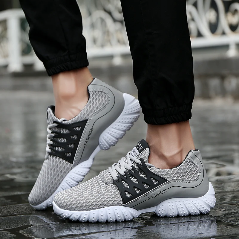 New Sneakers Men cheap shoes Mesh Summer Casual Unisex Shoes Breathable Sport Jogging Walking Lightweight Antiskid Fashion | Обувь