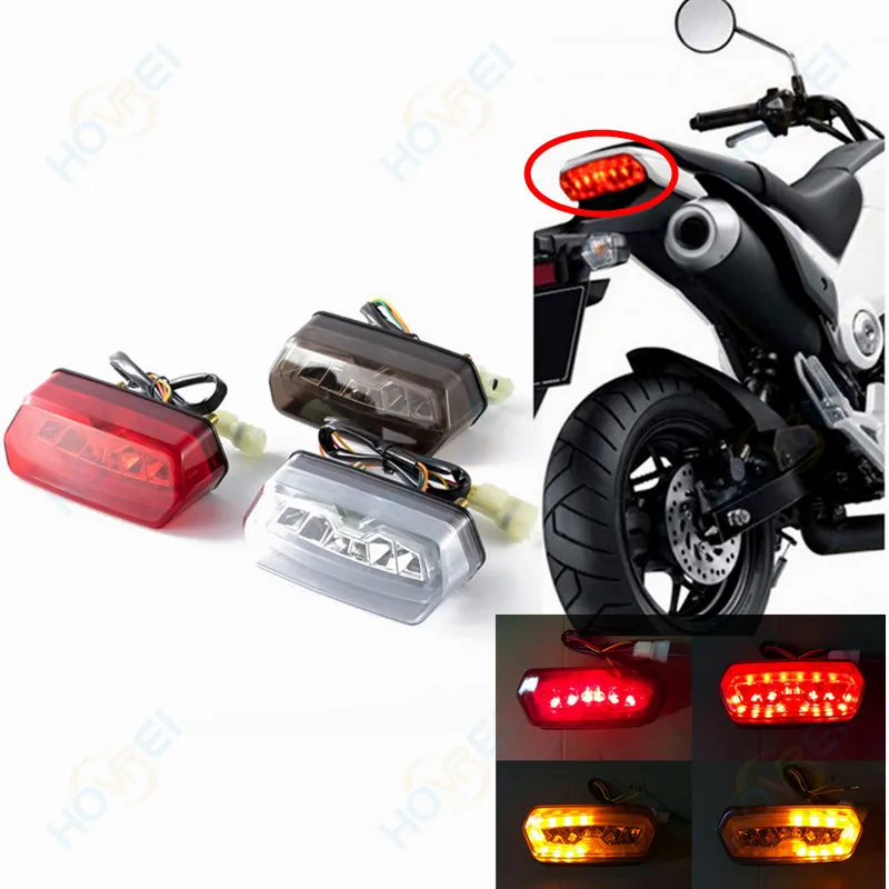 Задний светодиодный стоп-сигнал для мотоцикла Honda MSX125 CTX700N CBR650F MSX 125 Light |