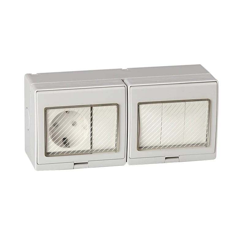 * IP55 переключатель освещения для ванной комнаты и выход/Четырехпозиционный с