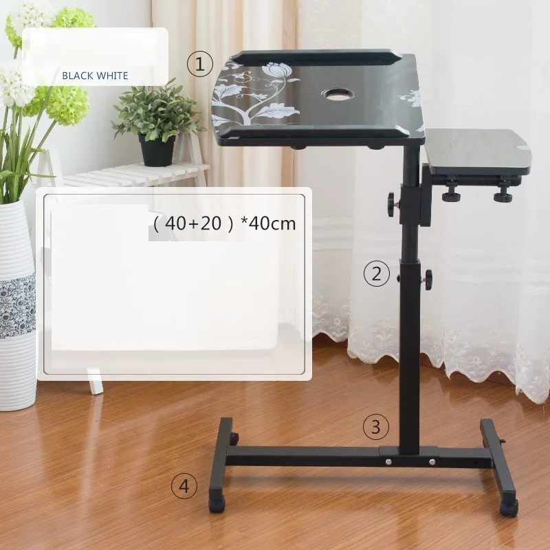 Портативная подставка для ноутбука Dobravel Portatil Escritorio Tafel, Офисная маленькая Регулируемая прикроватная подставка для ноутбука, компьютерный стол - Цвет: Version V