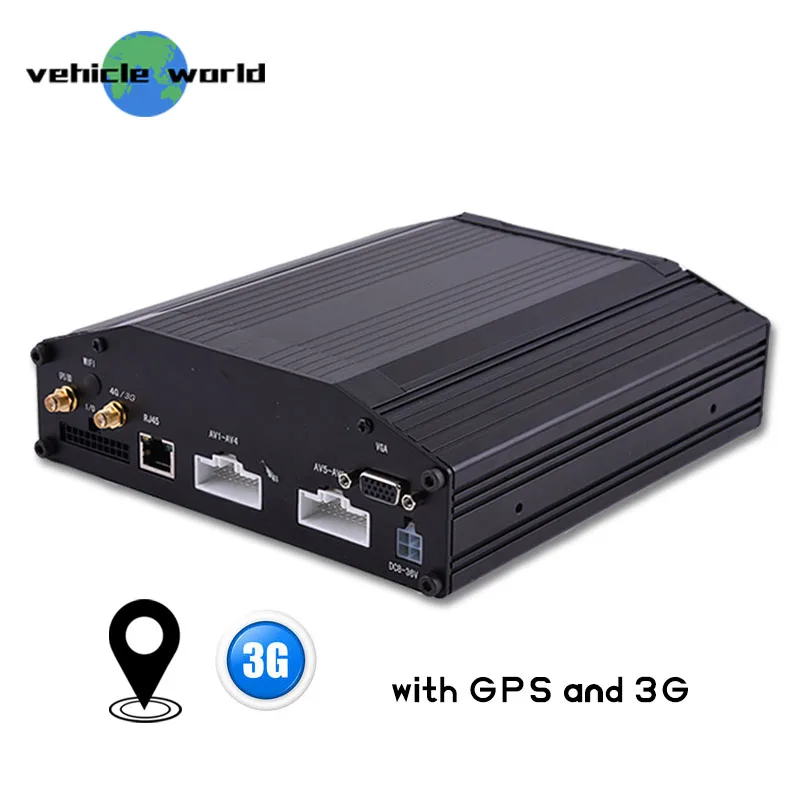 8 Каналы 720 p gps трекер 3g жесткого диска H.264 устройство регистрации данных во время